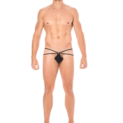 black Mini String 2099-02 - S/M-3