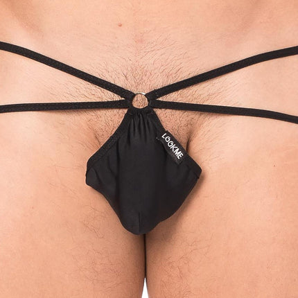 black Mini String 2099-02 - S/M-4