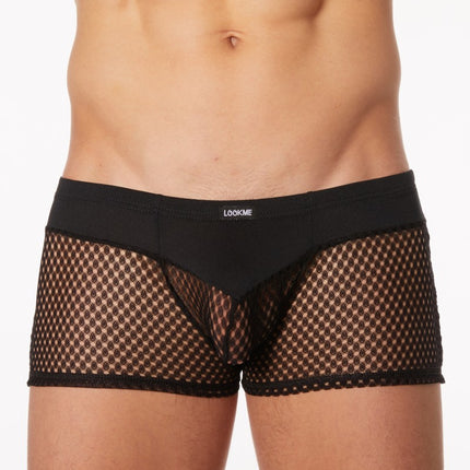 men's black mini panty Jump Street XL by Look Me