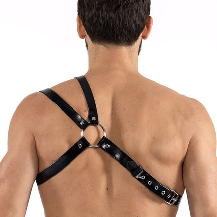 black shoulder harness LM275018BLK-1
