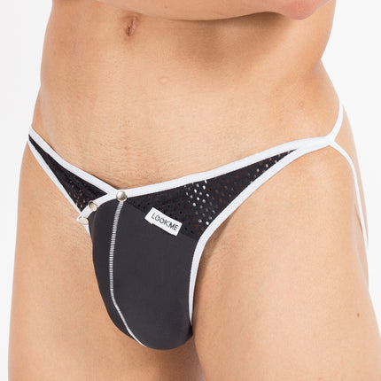 Schwarz/Weiß Jock Mixing 43-27 XL von Look Me