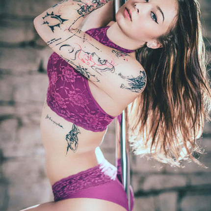 Lace Pole Dancing Shorts – Mia-0