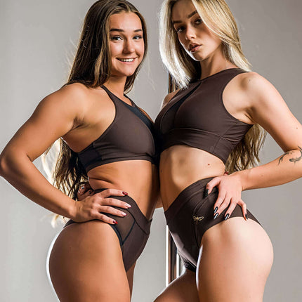 Scrunch Bum Pole Shorts, High Waist Fit – Lola-2