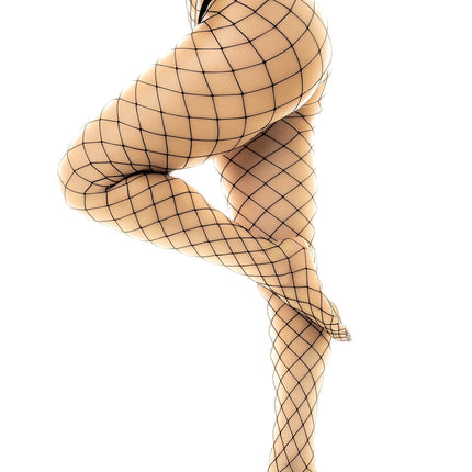 fishnet tights - MAL1106BLK - S/M-1