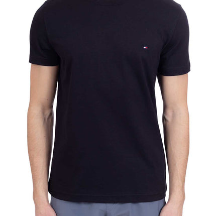 TOMMY HILFIGER - Men's slim Essential T-shirt in pure cotton  - Size XXL-3