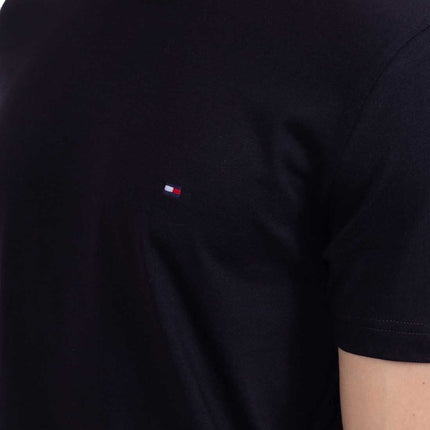 TOMMY HILFIGER - Men's slim Essential T-shirt in pure cotton  - Size XXL-12