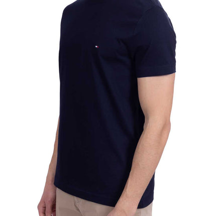 TOMMY HILFIGER - Men's slim Essential T-shirt in pure cotton  - Size XXL-25