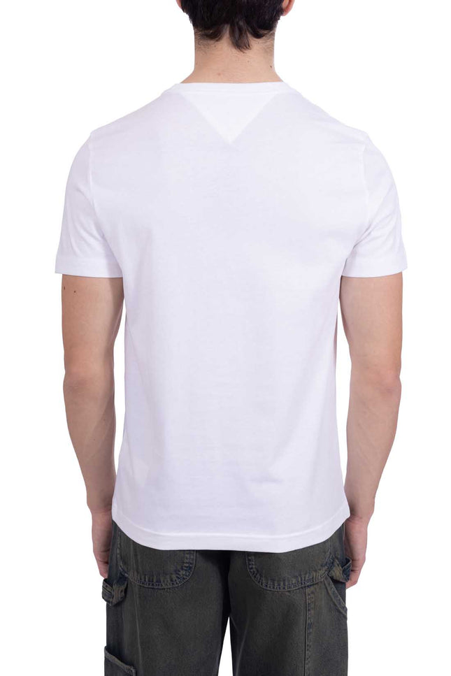 TOMMY HILFIGER - Men's slim Essential T-shirt in pure cotton  - Size XXL-30