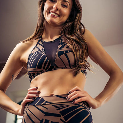 Sports Bra Victoria Mocha-0