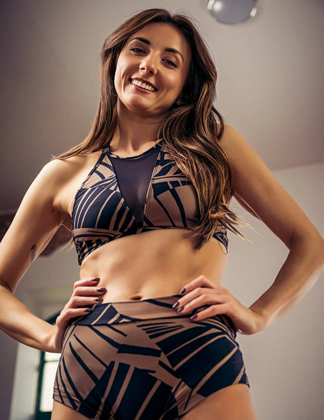 Sports Bra Victoria Mocha-0