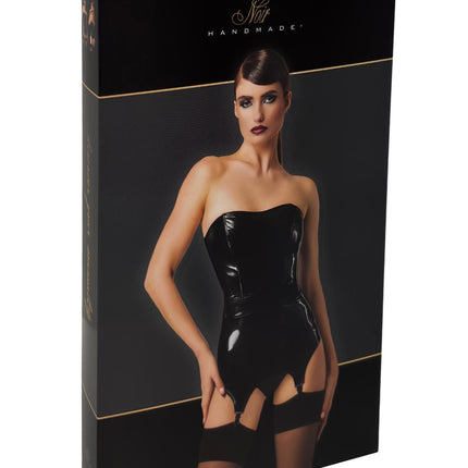 F381 Dominae Venom Corset-belt black - 3XL
