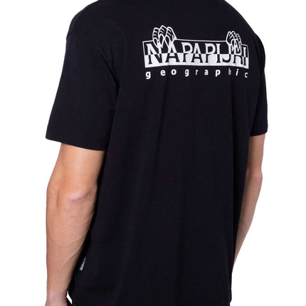 NAPAPIJRI - Men's Jurassic logo T-shirt - Size M-10