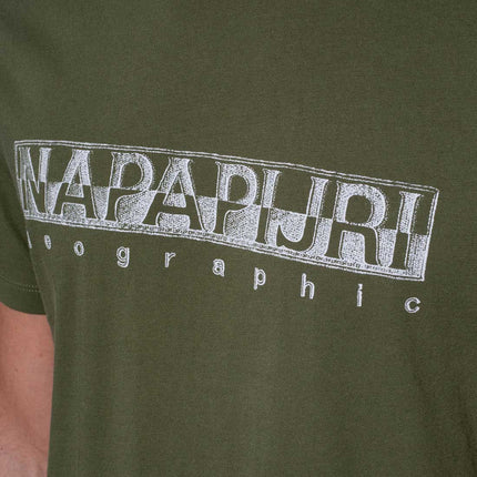 NAPAPIJRI - Men's logo T-shirt - Size S-12