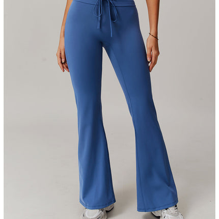 High-Waist Lift Flared Yoga Pants-4