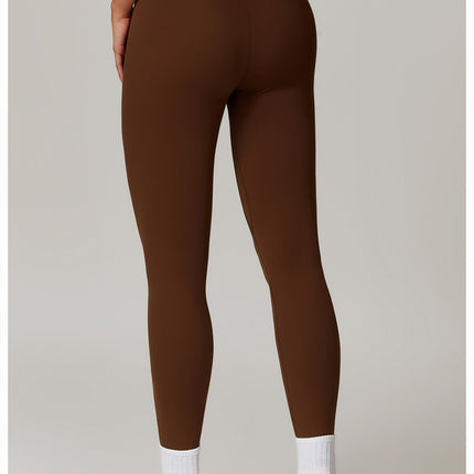 Brushed High-Waist Sculpting Yoga Leggings-2