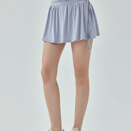 Drawstring Tennis Skirt-6