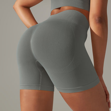 Sculpting High Waist Shorts-7