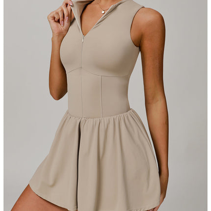 High Neck Tennis Dress-2