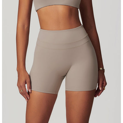 High-Rise Yoga Shorts-6