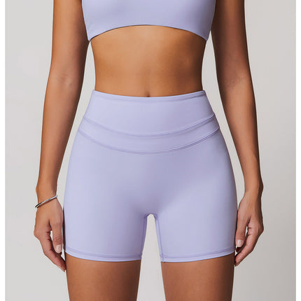 High-Rise Yoga Shorts-3