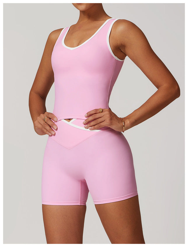 Colorblock Barely-There Tank-1