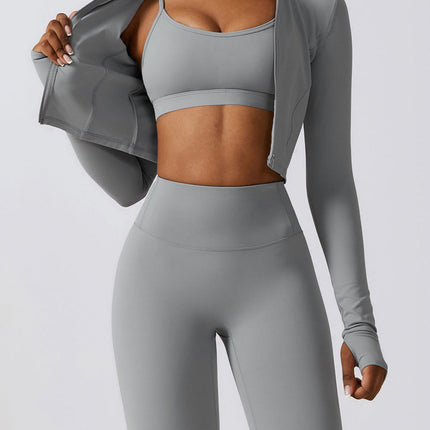 Classic Set: Jacket, Bra and Leggings-4