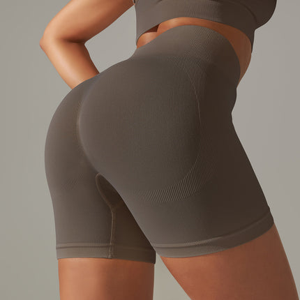 Sculpting High Waist Shorts-0