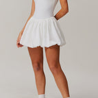 S / White