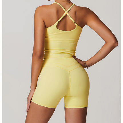 Cross-Back Yoga Tank-2