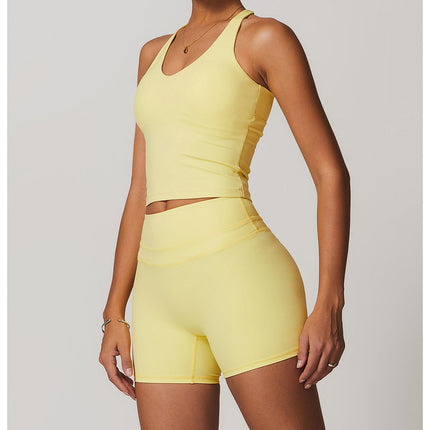 Cross-Back Yoga Tank-1