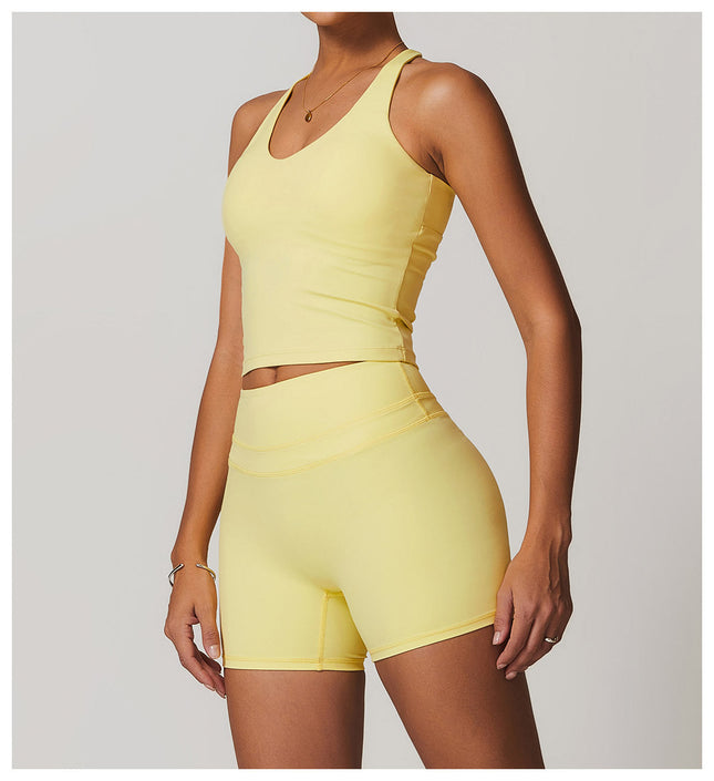 Cross-Back Yoga Tank-1