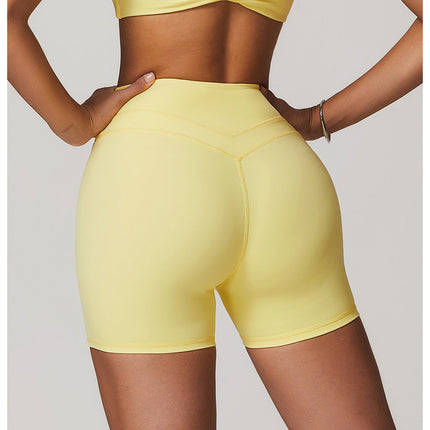 High-Rise Yoga Shorts-2