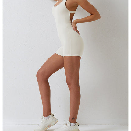 Sleeveless Onesie - Short-2