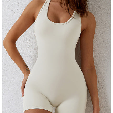 Sleeveless Onesie - Short-1