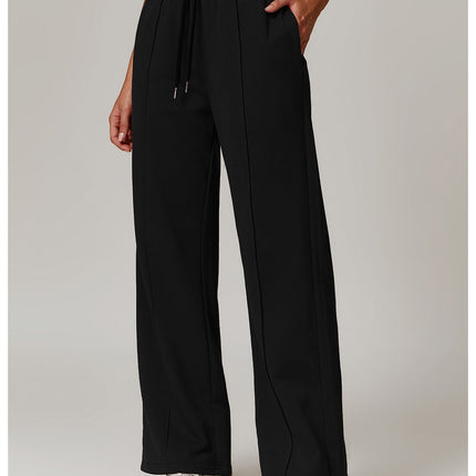 High-Waist Relaxed Straight Leg Joggers-6