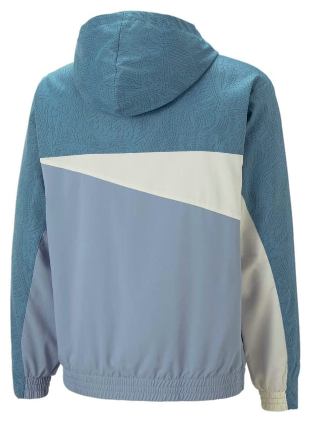 Olympique Marseille streetwear woven presentation jacket 2023 - Puma-1