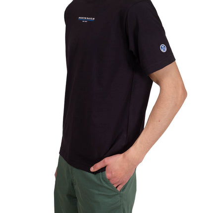NORTH SAILS - Men's T-shirt with linear logo  - Size 3XL-11