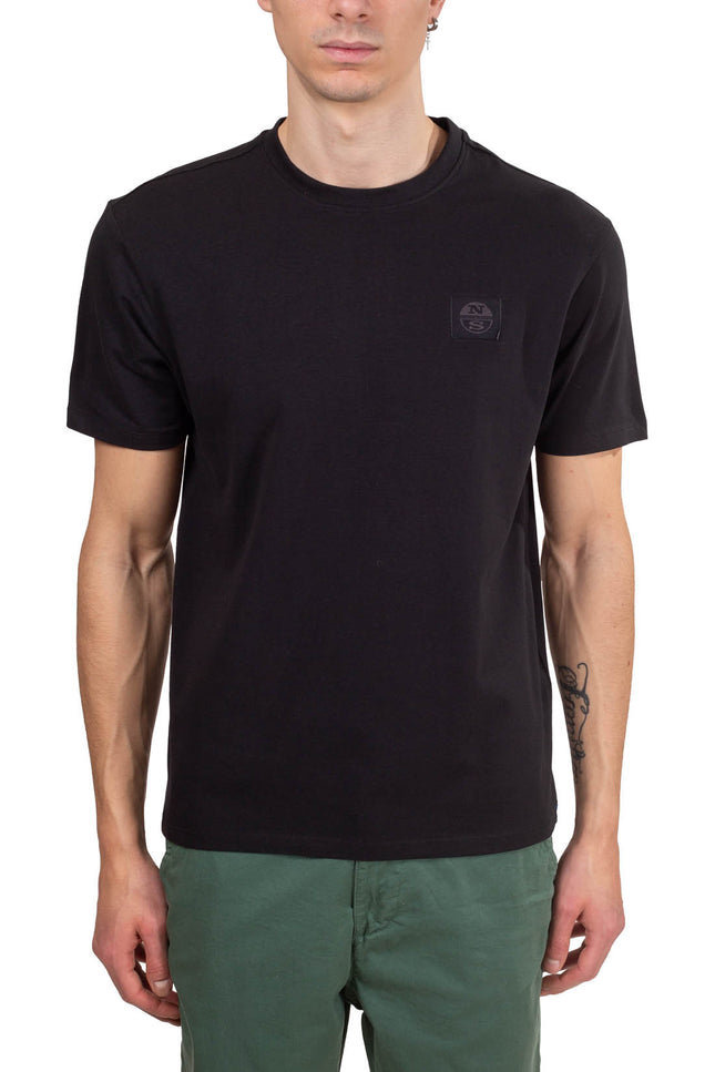 NORTH SAILS - Men's T-shirt with patch logo  - Size XXL-1