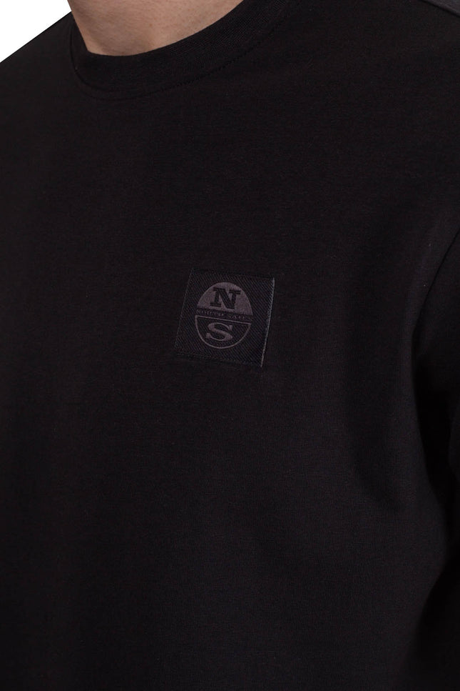 NORTH SAILS - Men's T-shirt with patch logo  - Size XXL-0