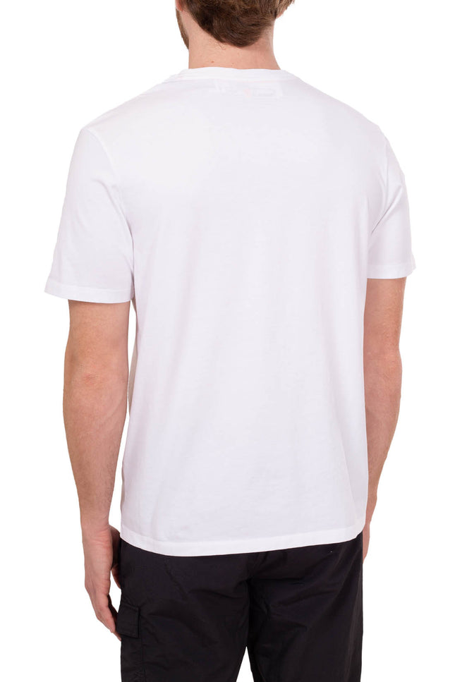 TIMBERLAND -Men's linear logo T-shirt - Size XL-40