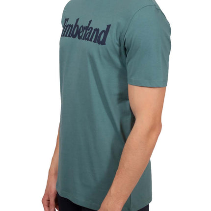 TIMBERLAND -Men's linear logo T-shirt - Size XL-62