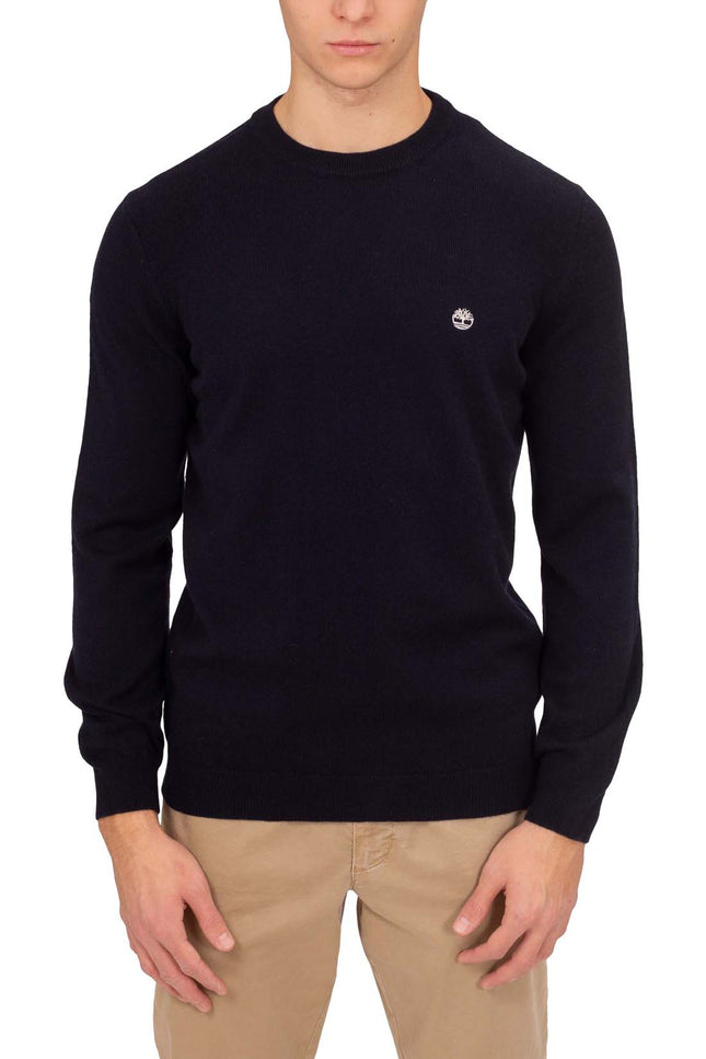 TIMBERLAND - Men's pullover in wool blend with logo-1