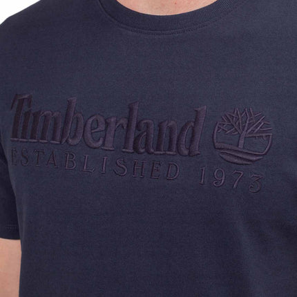 TIMBERLAND - Men's regular T-shirt with embroidered logo-5