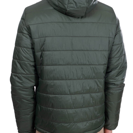 TIMBERLAND - Men's quilted logo down jacket with hood  - Size M-10