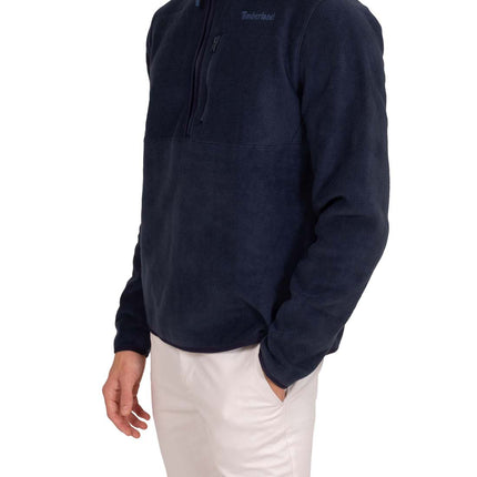 TIMBERLAND - Men's fleece sweatshirt with half zip  - Size XL-3