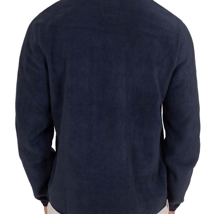 TIMBERLAND - Men's fleece sweatshirt with half zip  - Size XL-2