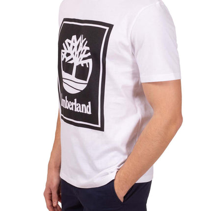TIMBERLAND - Men's T-shirt with logo  - Size M-3