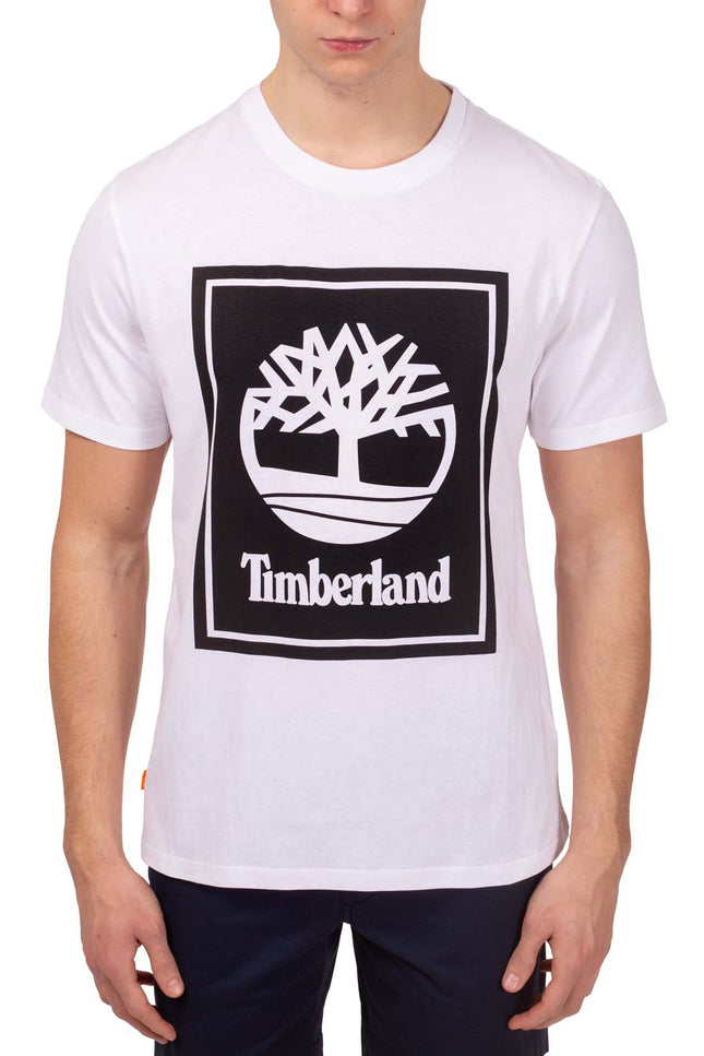 TIMBERLAND - Men's T-shirt with logo  - Size M-1