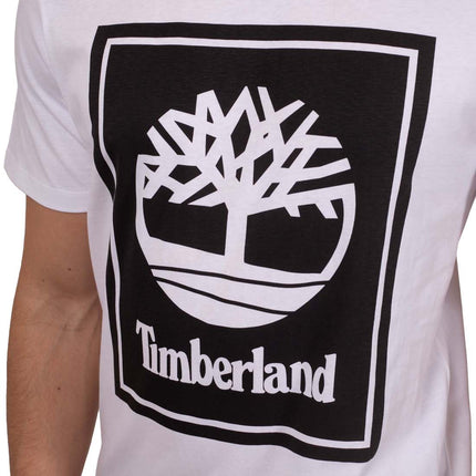 TIMBERLAND - Men's T-shirt with logo  - Size M-0