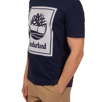 TIMBERLAND - Men's T-shirt with logo  - Size M-7